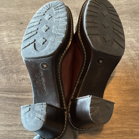 Antonio Melani leather heeled mules size 7 - Picture 5 of 7